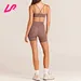 low neck sports bra